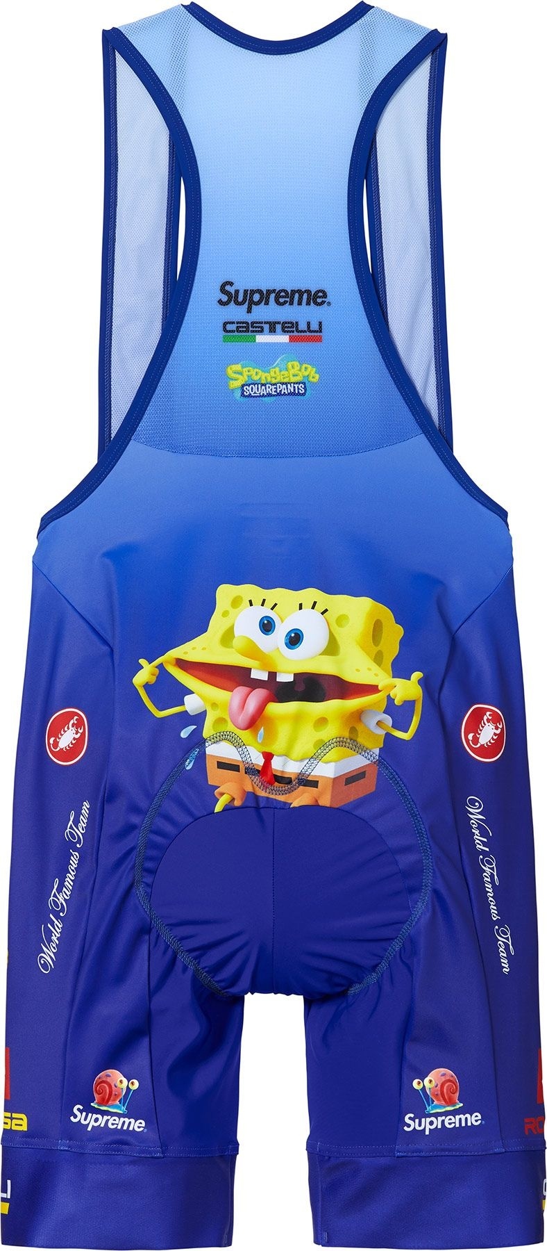 Supreme®/SpongeBob SquarePants Castelli® Cycling Bib view 3